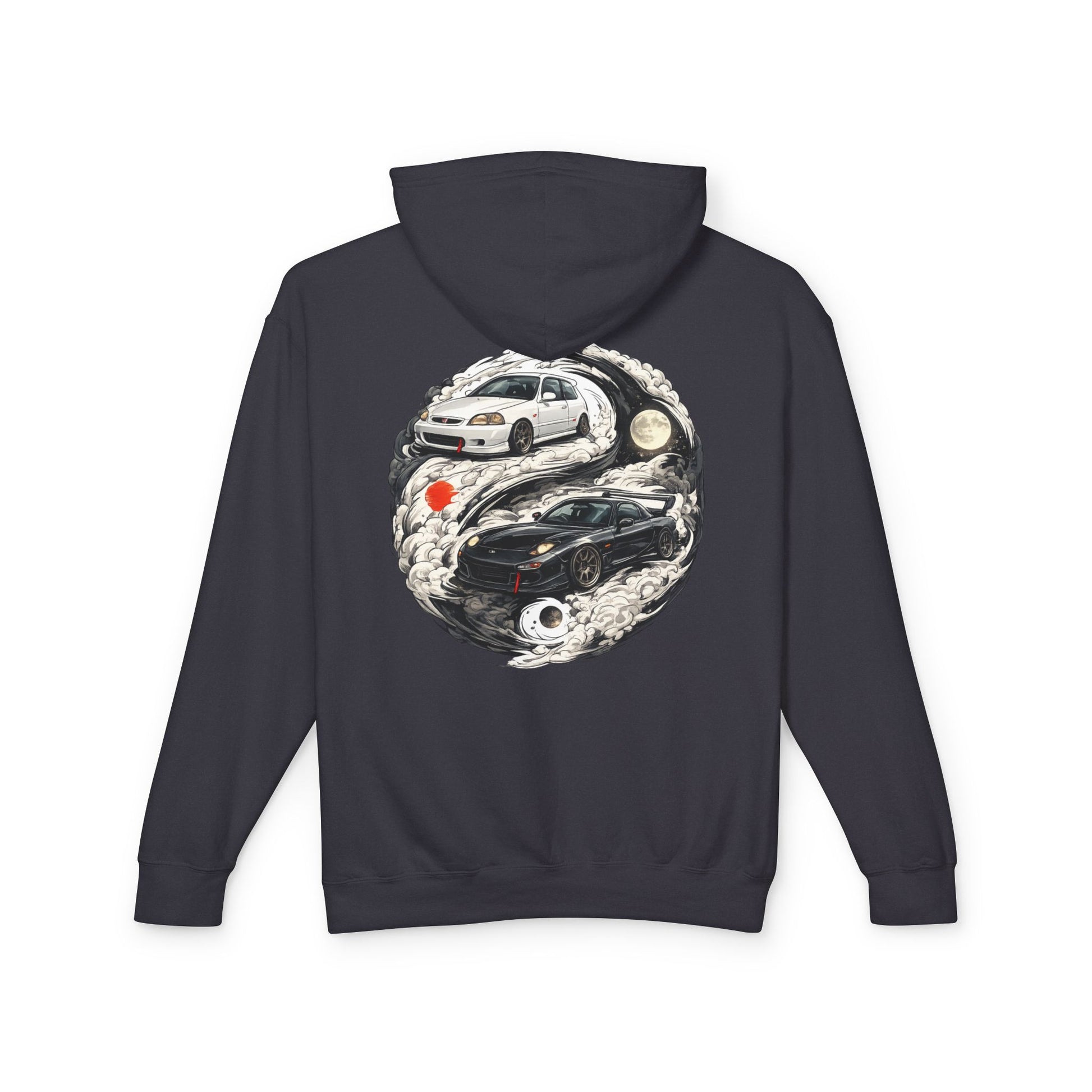 "Yin Yang" Hoodie 対極の走り