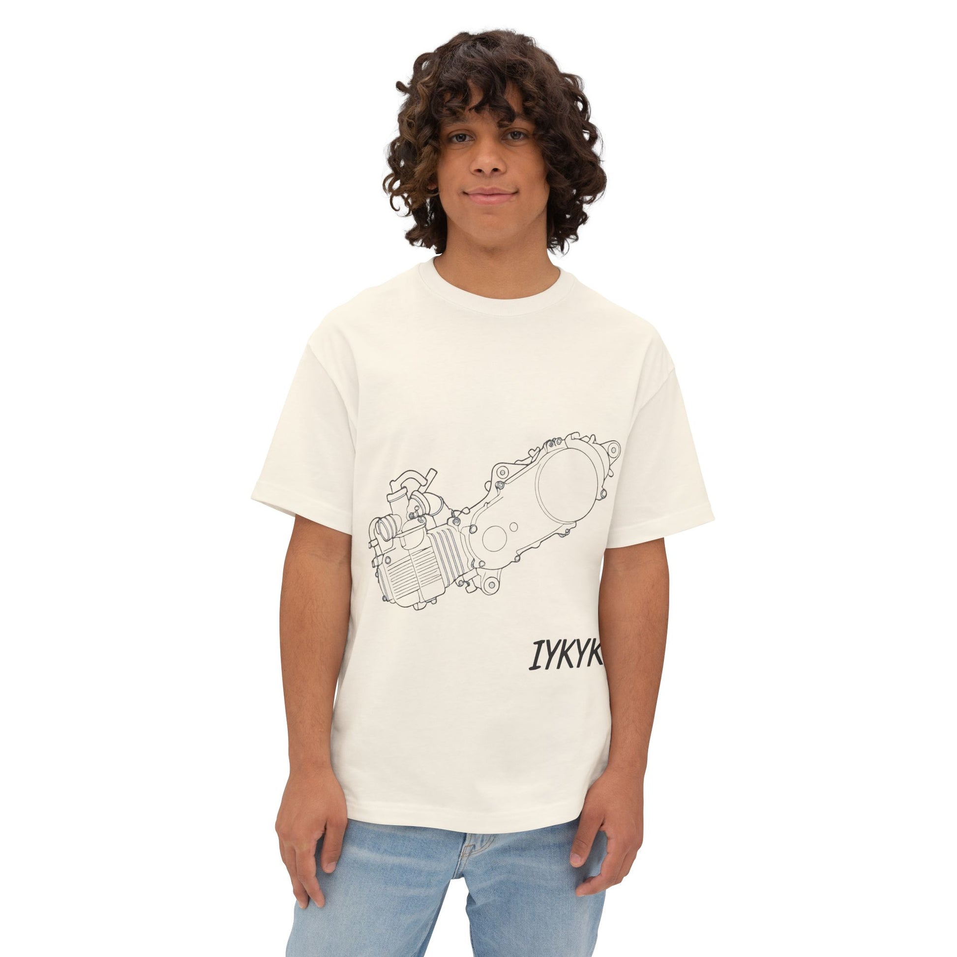 Oversized “IYKYK” Engine Tee