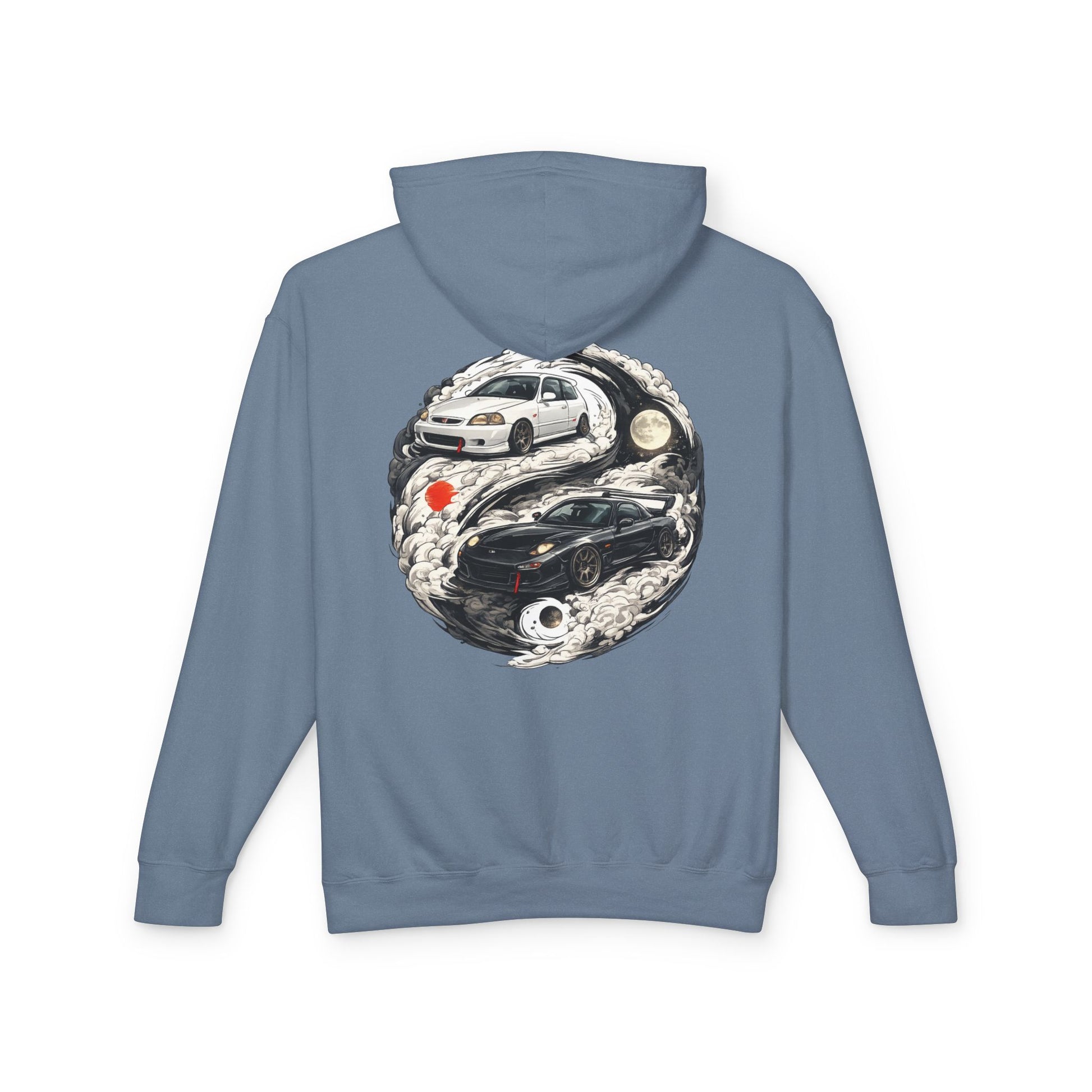 "Yin Yang" Hoodie 対極の走り