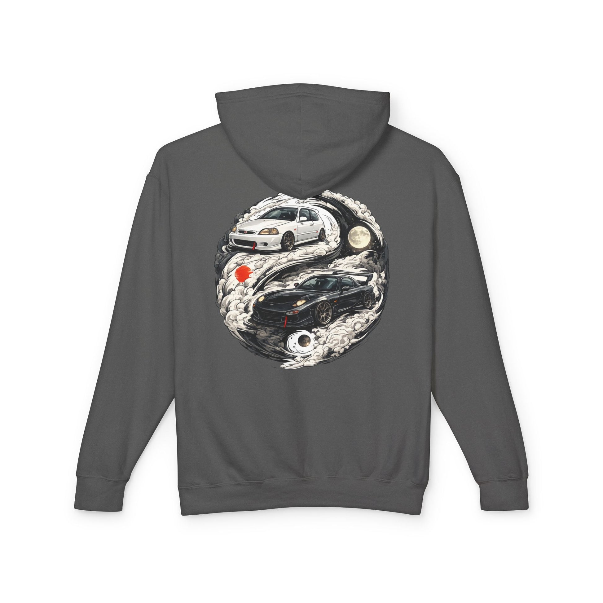 "Yin Yang" Hoodie 対極の走り