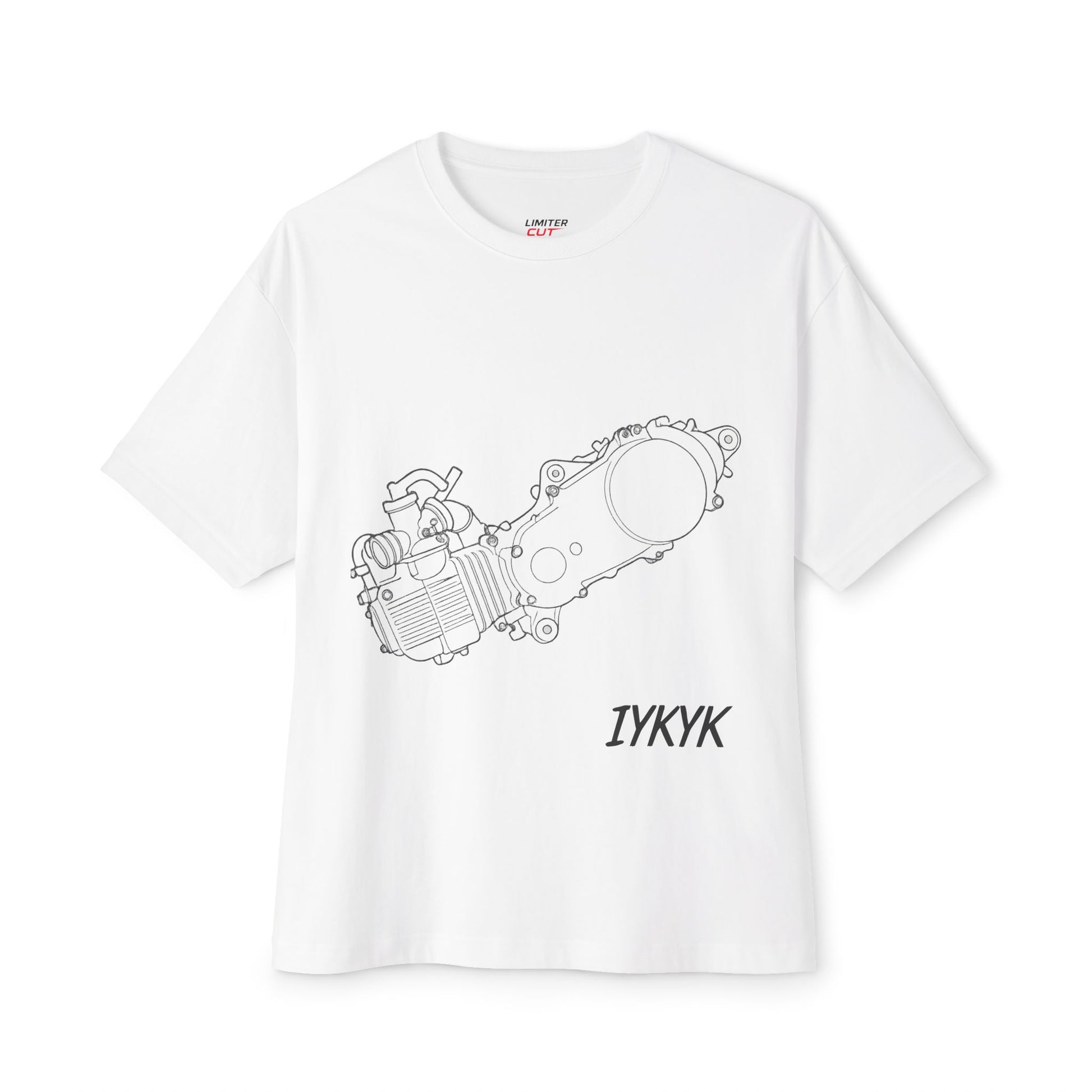 Oversized “IYKYK” Engine Tee
