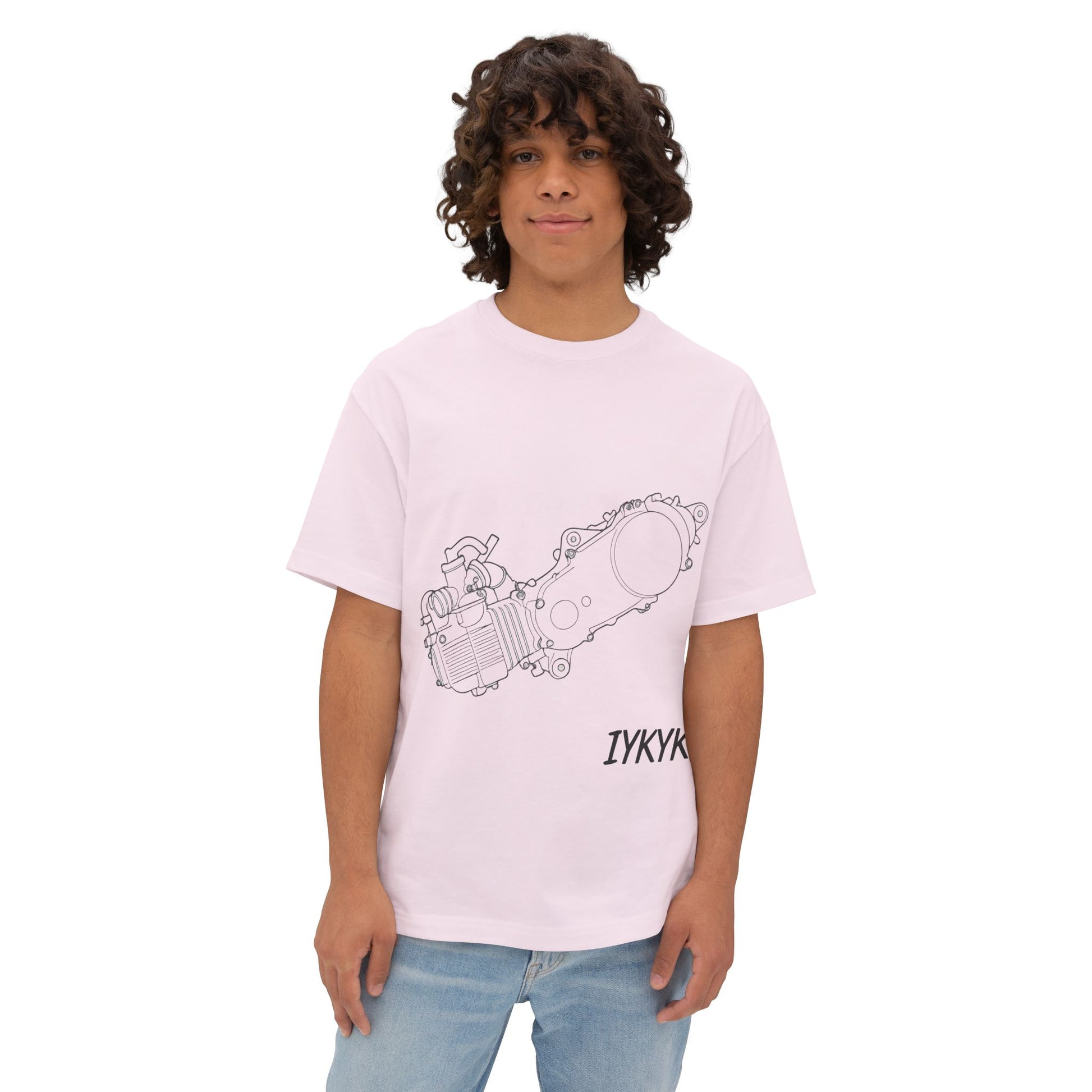Oversized “IYKYK” Engine Tee