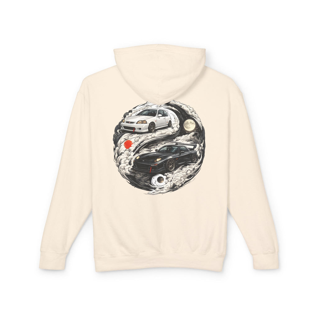 "Yin Yang" Hoodie 対極の走り