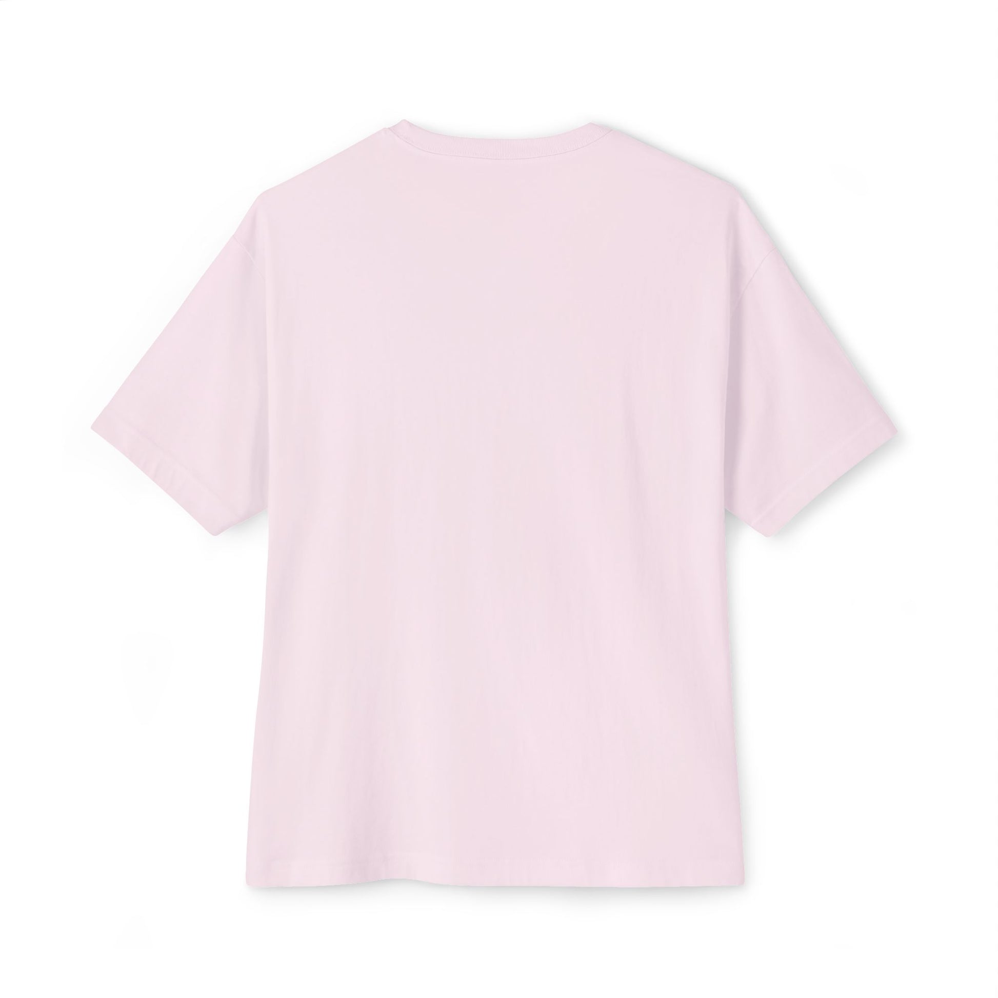 Light pink t-shirt on a white background