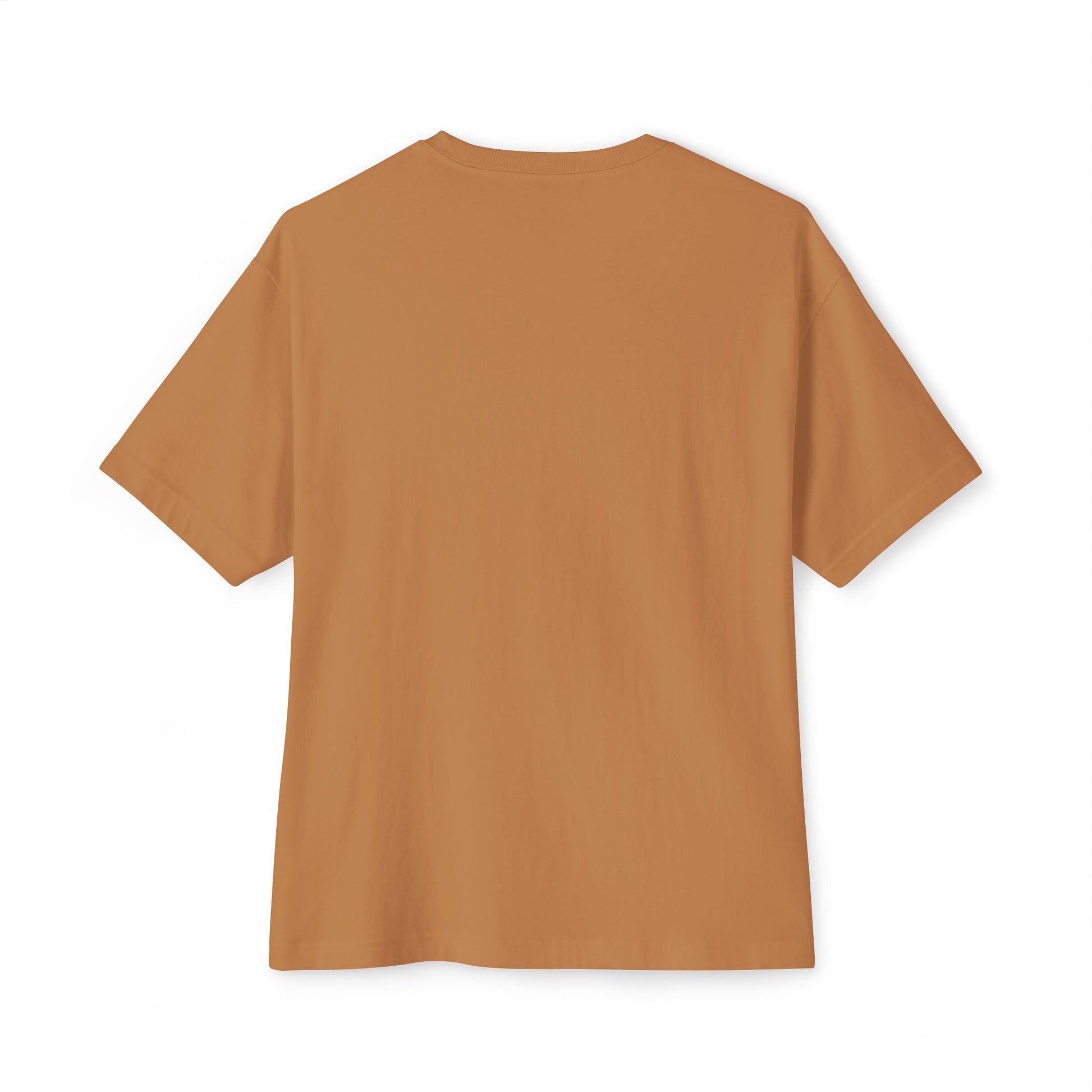 Brown t-shirt on a white background